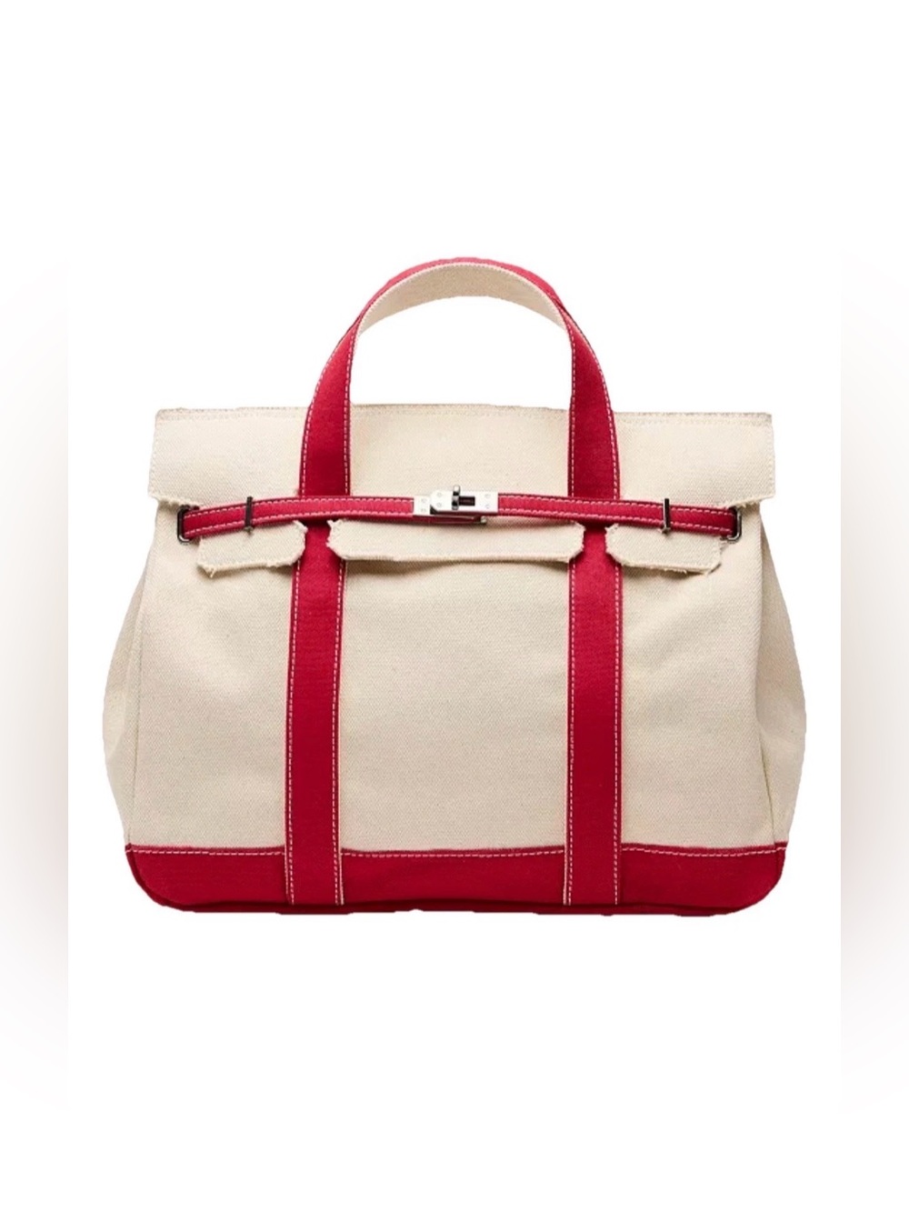 Sunwin Madaket LG Classic Tote Bag. Red.